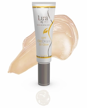 Lira Clinical SPF EliōDrops 30 Glow - 1 fl oz - 16% Zinc Oxide Physical Sunscreen for Face - UVA/UVB/HEV Broad Spectrum & Reef Safe Sunscreen Serum - for All Skin Types