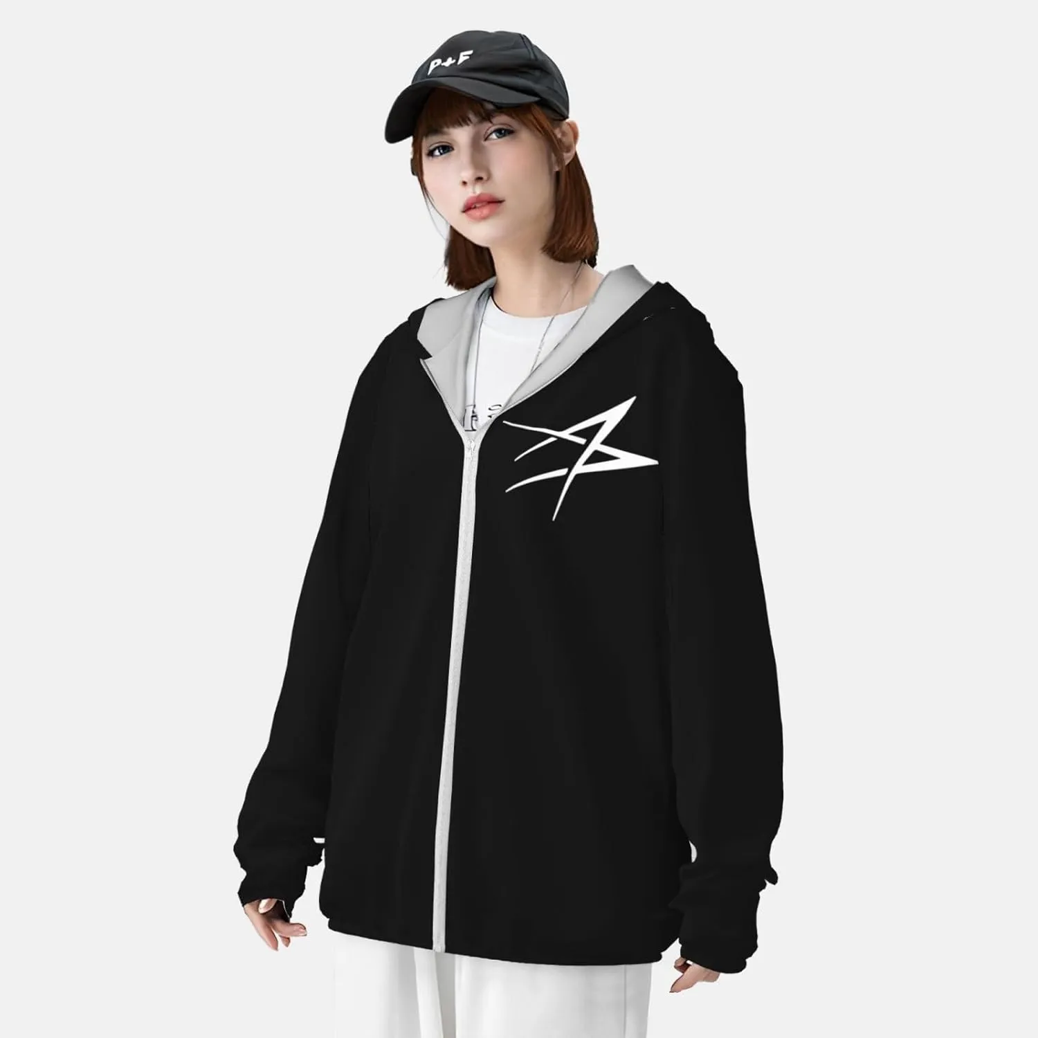 Lockheed Martin Sun Protection Hoodie Sunscreen Hoodie with Zipper for Men Women
