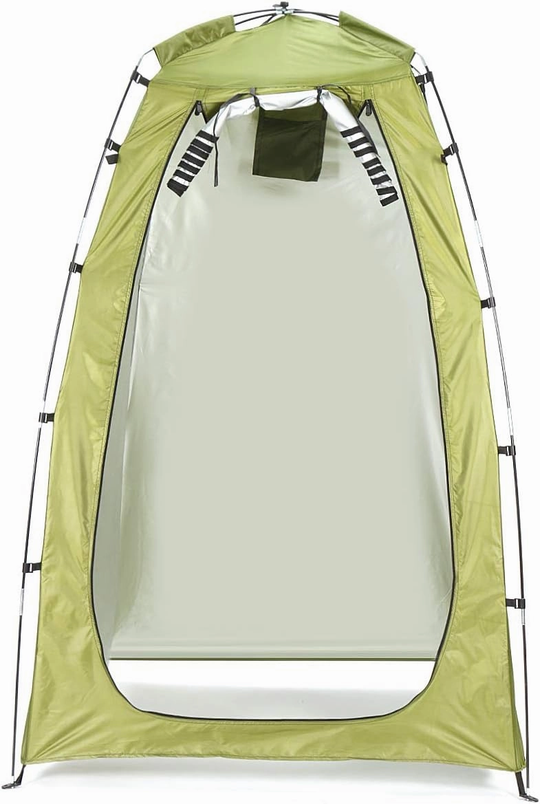 Lustar Portable Shower Toilet Tent Camping Tents Outdoor Waterproof Change Bathroom Sun Shelter Open Up Tent