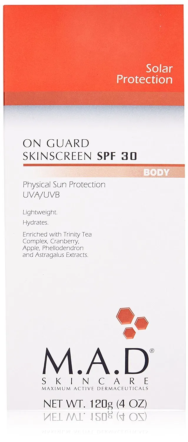 M.A.D Skincare Environmental On Guard Physical Skinscreen SPF 30 - Clear