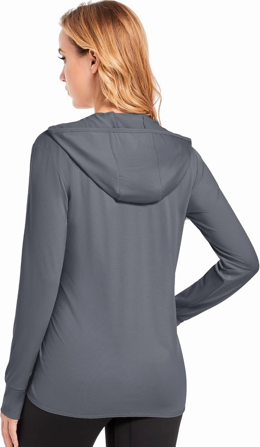 MAGCOMSEN Women's UPF 50  Sun Protection Jacket Long Sleeve Zip Up Cooling Lightweight Hoodie Hiking Shirt