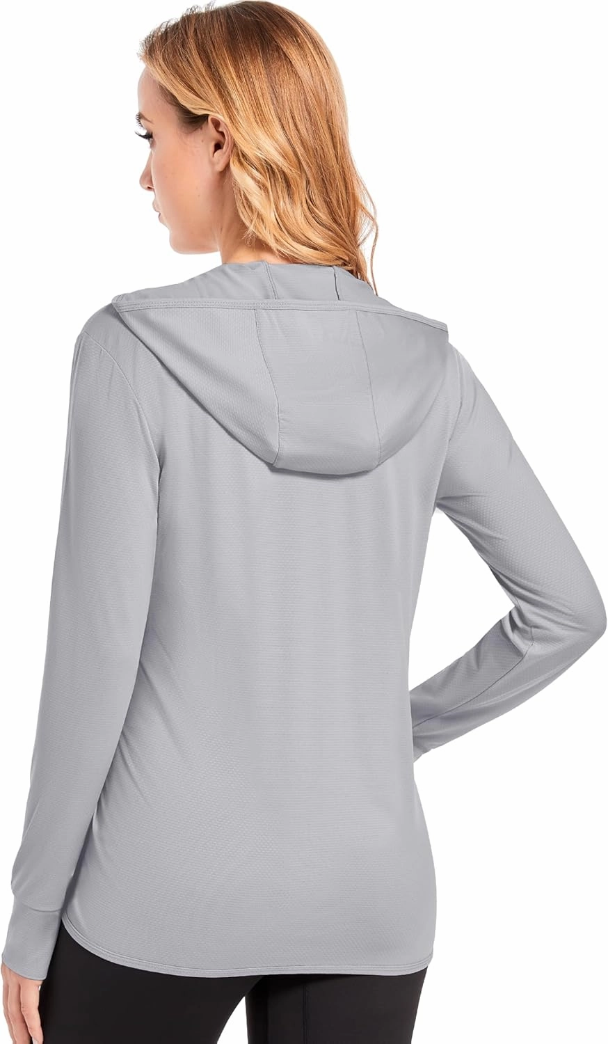 MAGCOMSEN Women's UPF 50  Sun Protection Jacket Long Sleeve Zip Up Cooling Lightweight Hoodie Hiking Shirt