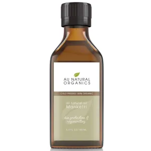 Manketti/Mongongo Oil - Cold Pressed, Extra Virgin Natural Moisturizer for Skin, Face, Body, Nails & Hair | Unrefined, Non GMO, Therapeutic Grade Pure Essential Oil - 3.4oz/100ml