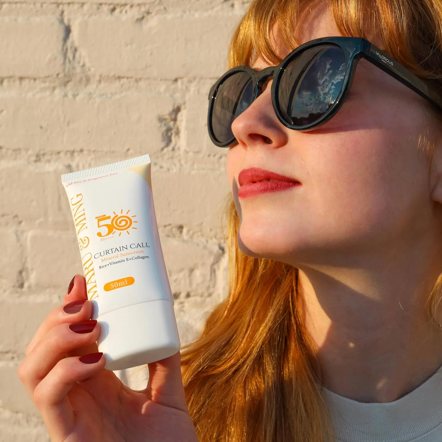 MARU & MING Curtain Call-Mineral Sunscreen SPF 50/ Collagen/Universal Tint/Fragrance-free/Moisturizer/Leaping Bunny Certified Animal Cruelty-free/All Skin Types. 50 ML/1.69 oz. 1-Pack