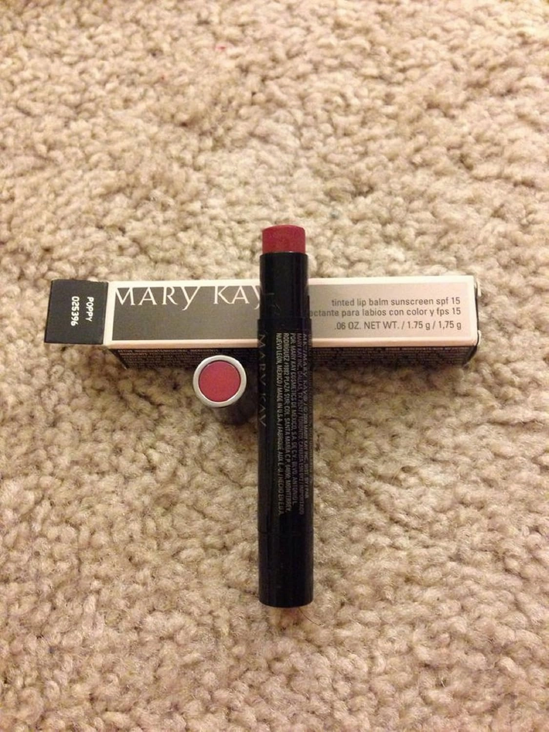 Mary Kay Tinted Lip Balm Sunscreen Poppy