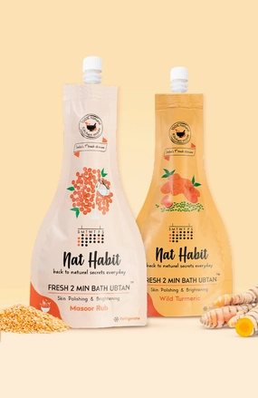 Masoor Rub Bath Ubtan   Wild Turmeric Bath Ubtan