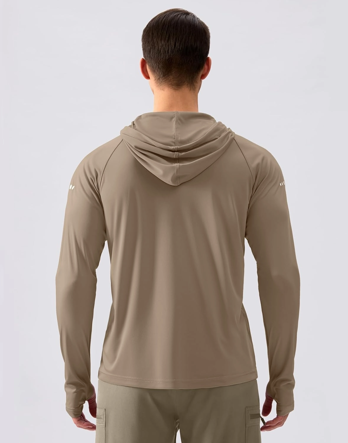 Men's Sun Protection Hoodie Shirt UPF 50  Long Sleeve Fishing Rash Guard UV SPF Summer Lightweight Hiking Shirt for Men