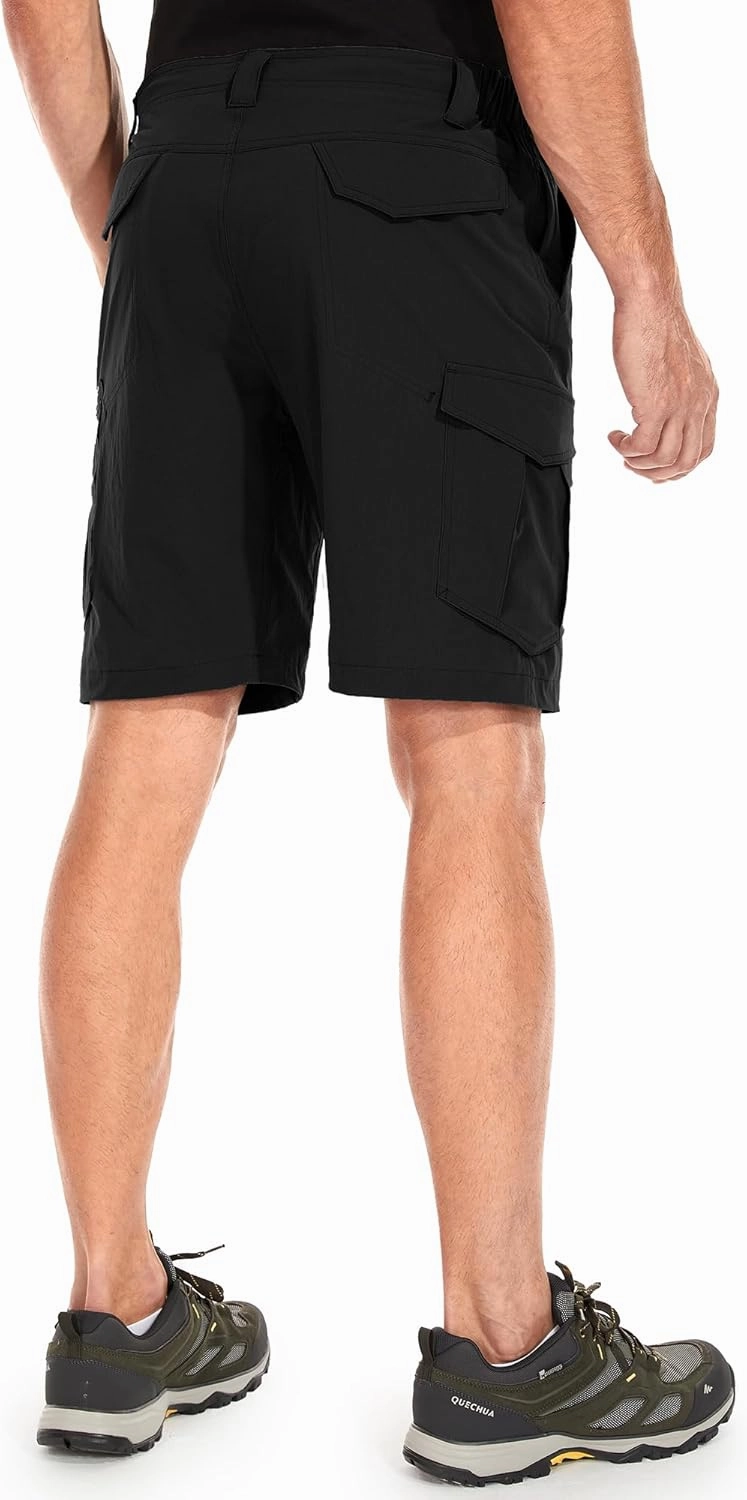 Mens Cargo Shorts, Lightweight Hiking Shorts for Men, Multi-Pocket Quick Dry Fishing ShortsFor Golf,Camping, Travel