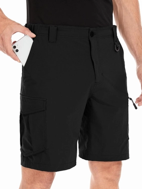 Mens Cargo Shorts, Lightweight Hiking Shorts for Men, Multi-Pocket Quick Dry Fishing ShortsFor Golf,Camping, Travel