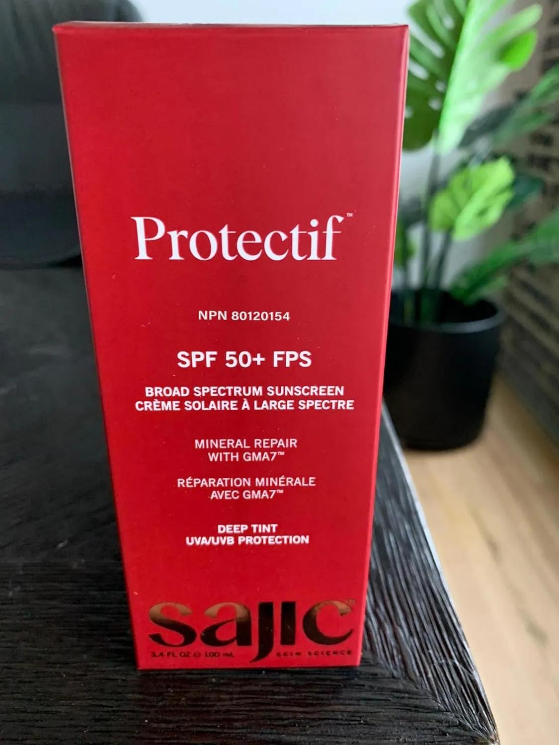 Mineral Sunscreen SPF 50  - 100ml Deep Tint Sunscreen, No White Residue For Skin Types - Protect from Sun damage, Aging - Hydrating, Non-Comedogenic, Cruelty-Free