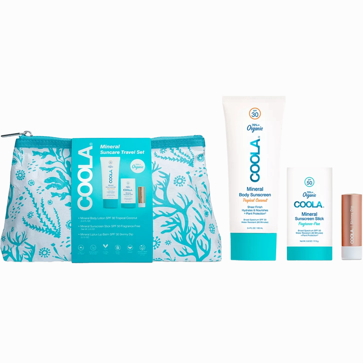 Mineral Suncare 3 Piece Travel Set