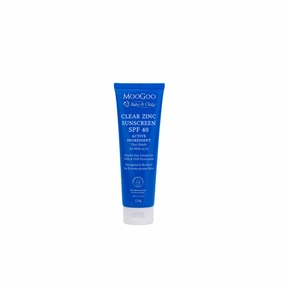 Moogoo Baby Clear Zinc Sunscreen SPF40 120g