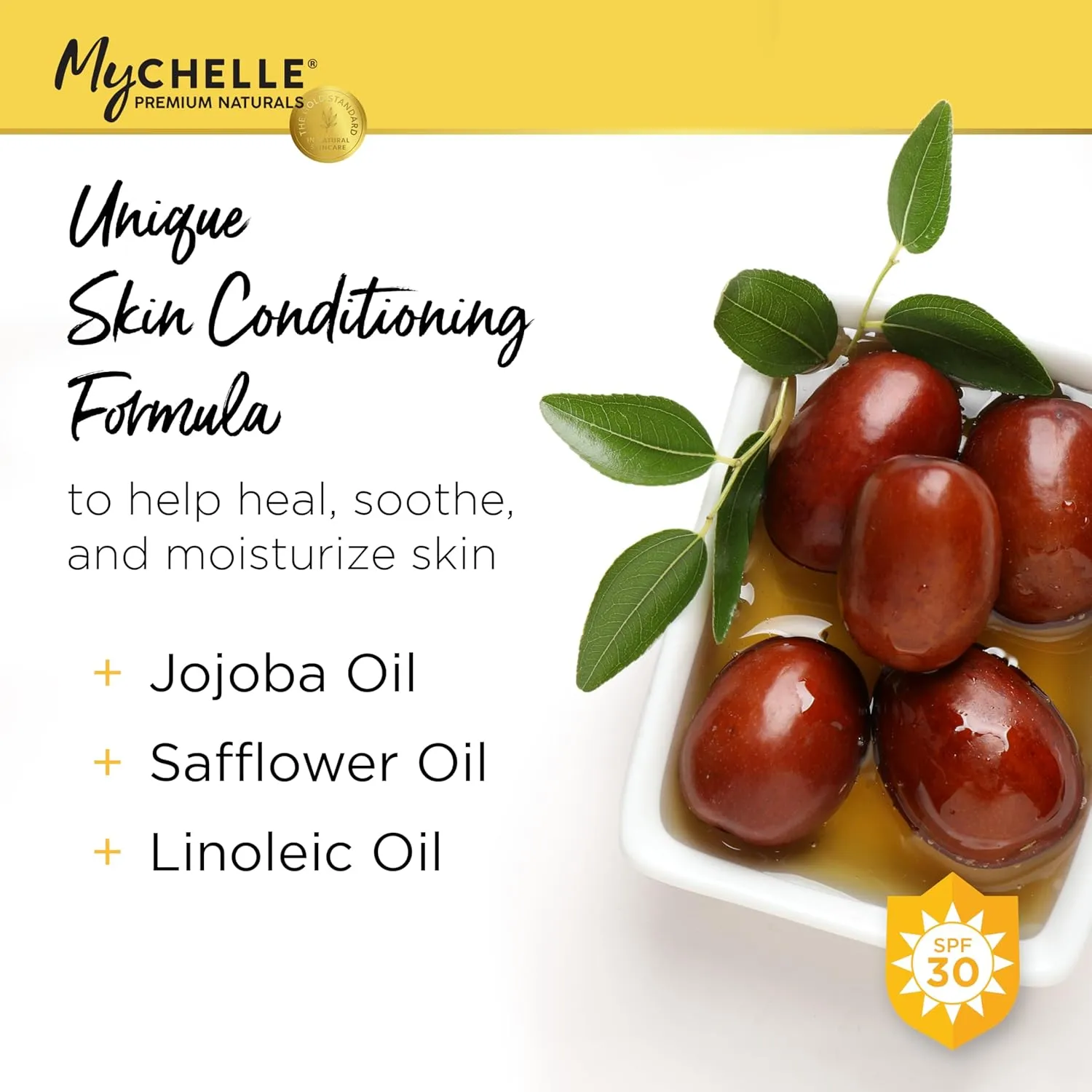 MyChelle Dermaceuticals Sun Shield Clear Spray SPF 30 (6 Fl Oz) - Liquid Zinc Sunscreen Spray with Bentonite Clay and Jojoba - Balances Oil Levels and Conditions Skin - Water Resistant for 80 Minutes