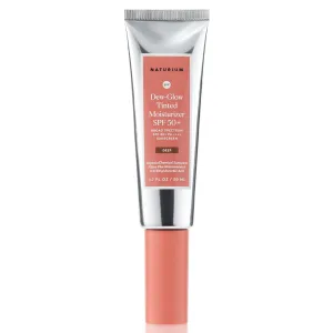 Naturium Dew-Glow Tinted Moisturizer SPF 50  Deep, Daily Moisturizing Sunscreen & Face Primer Face Primer with Tint, Skin Protector with Dewy Finish, 1.7 oz