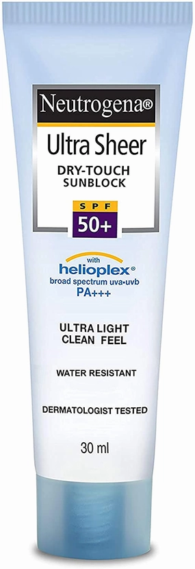 Neutrogena Ultra Sheer Dry-Touch Sunblock SPF 50  (30ml)