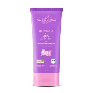New Dewy Sunscreen, SPF 50  PA    , Wild Berries & Alpha Arbutin, Blue Light Protection, 80g