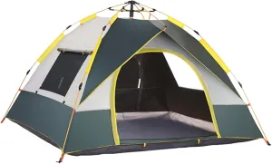 NIEH Tent Fully Automatic Foldable Outdoor Camping Thick Rainproof Rainstorm-Proof Outdoor Camping Portable Picnic Windproof Comfortable Space