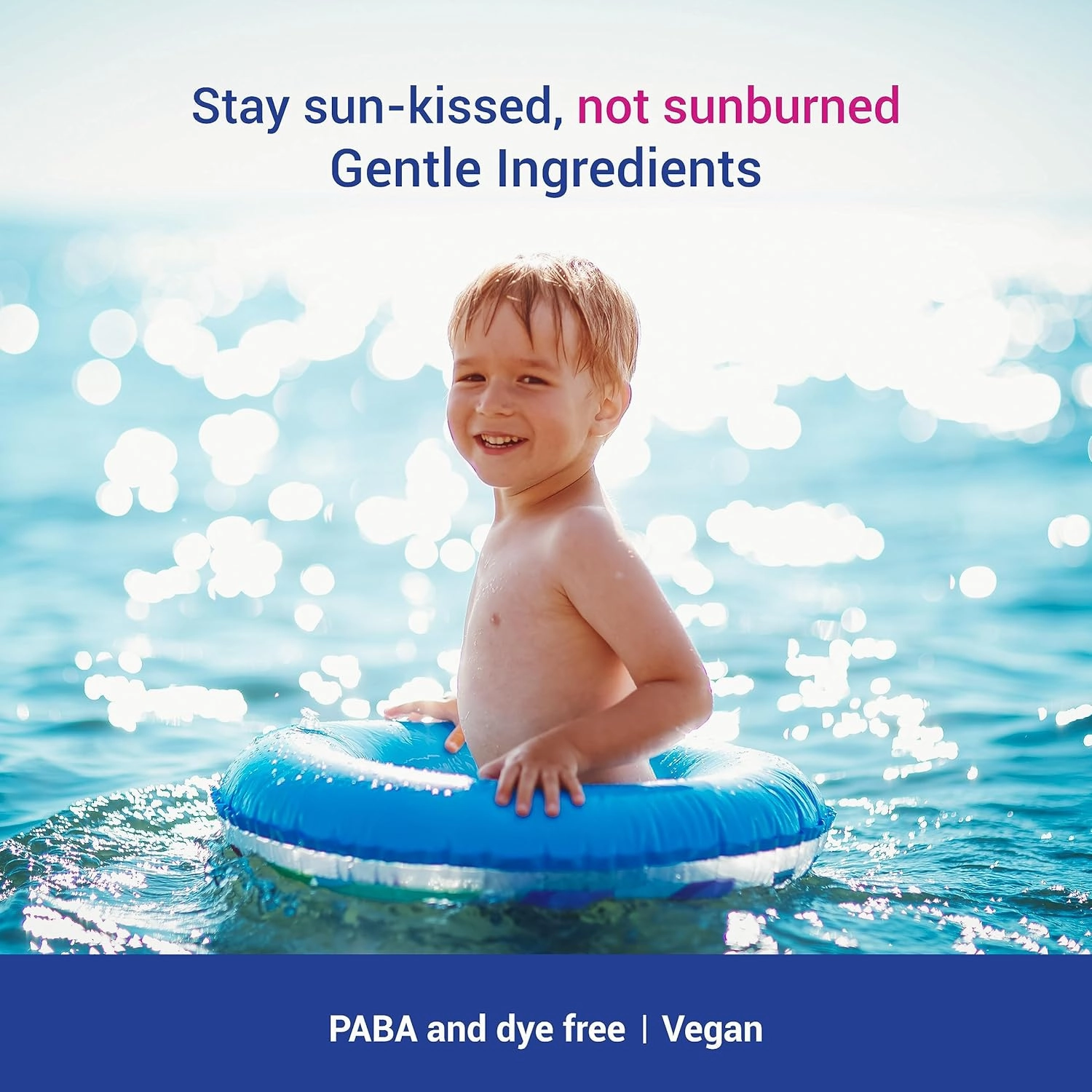 NO-AD KIDS SPF 50 Sunscreen Spray | Non-Greasy, Waterproof and Non-Toxic | Kids Sunscreen | Suitable for All Skin Types | Broad Spectrum Protection | 9 oz