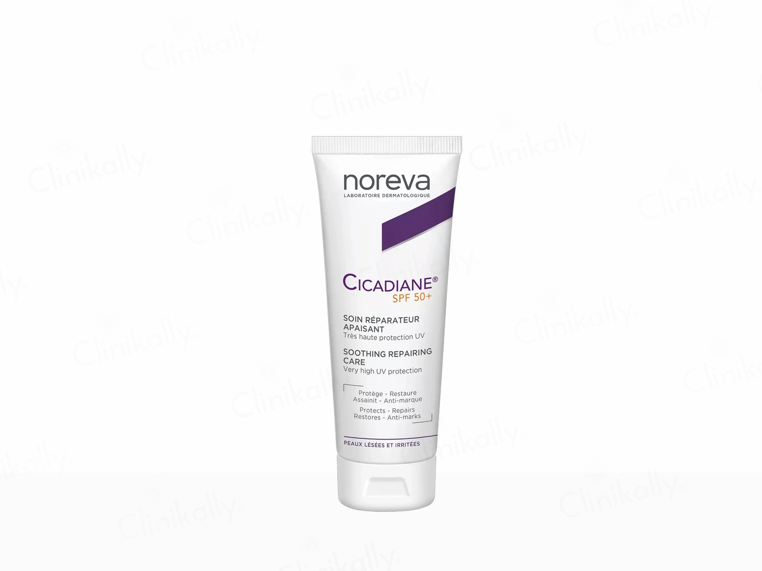 Noreva Cicadiane Soothing Repairing Face & Body Care Sunscreen SPF 50 