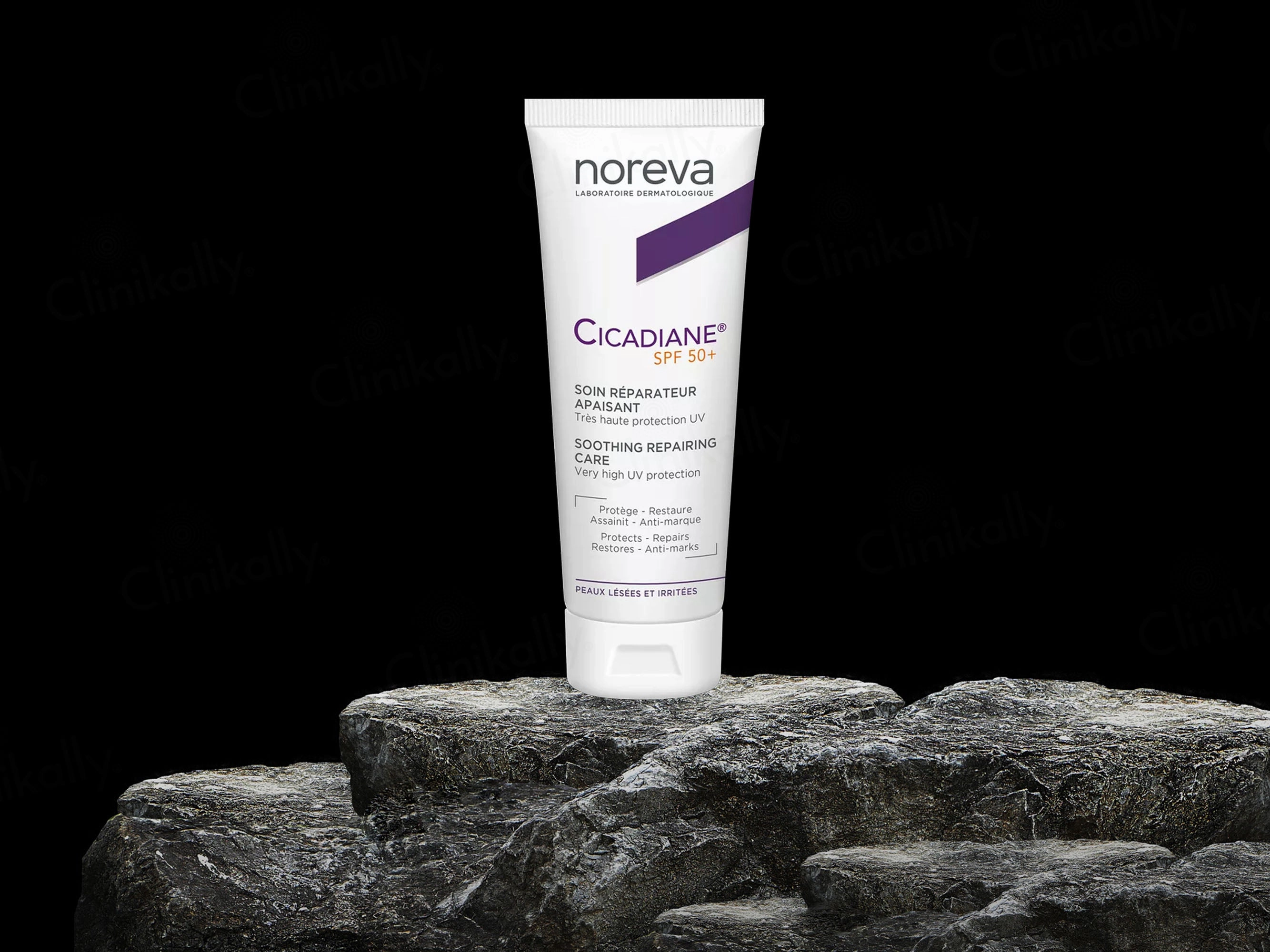 Noreva Cicadiane Soothing Repairing Face & Body Care Sunscreen SPF 50 