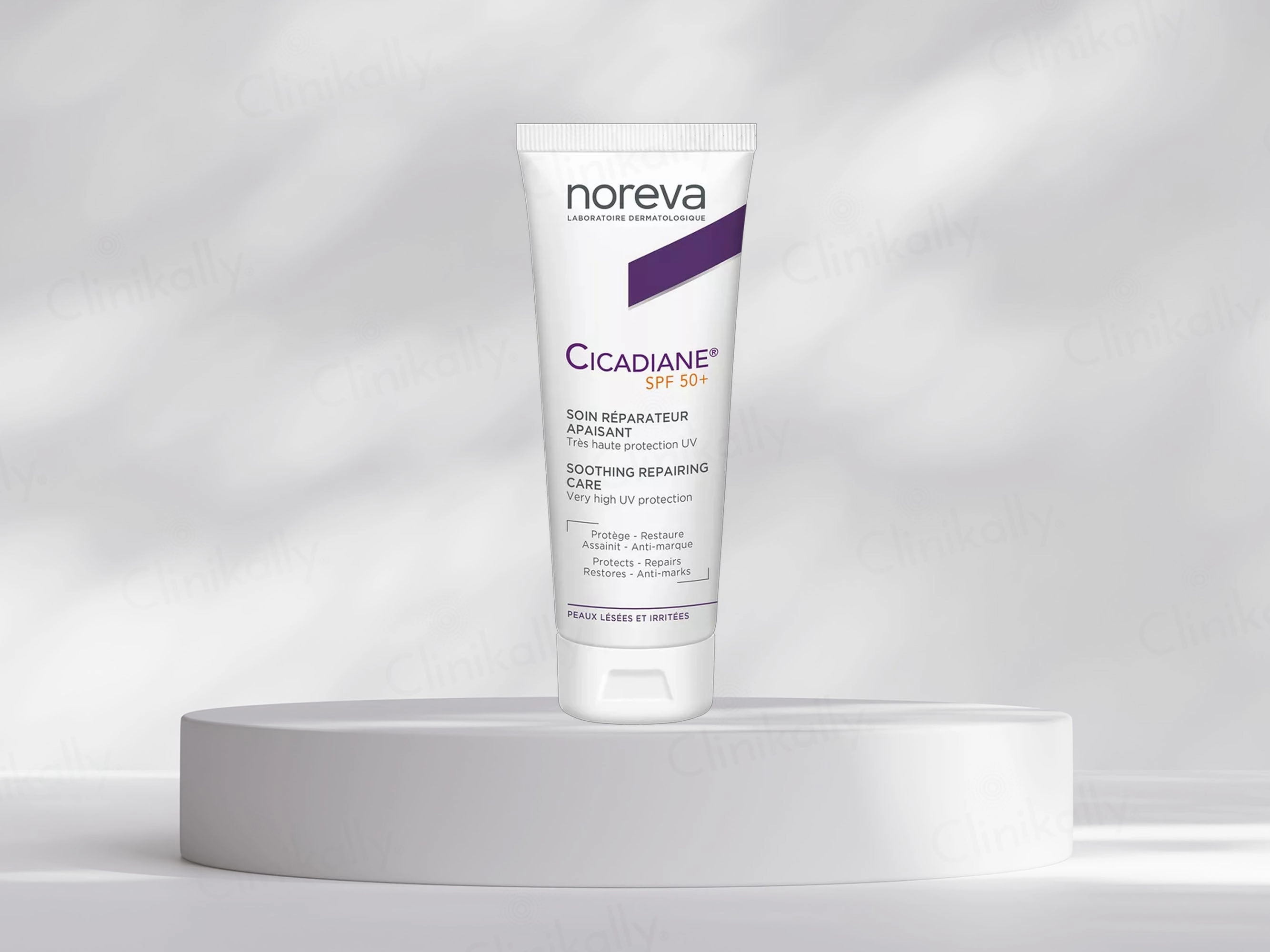 Noreva Cicadiane Soothing Repairing Face & Body Care Sunscreen SPF 50 