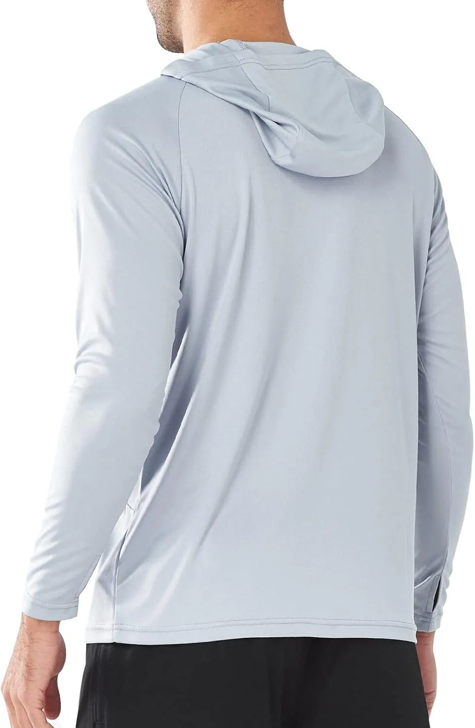 NORTHYARD Men's UPF 50  Hoodie Shirts Long Sleeve Sun Protection Fishing Swim Lightweight UV SPF Running Rash Guard Quick Dry