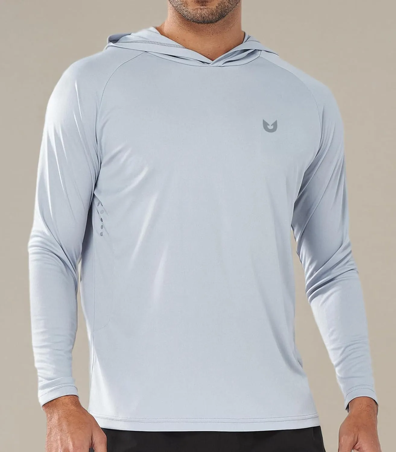 NORTHYARD Men's UPF 50  Hoodie Shirts Long Sleeve Sun Protection Fishing Swim Lightweight UV SPF Running Rash Guard Quick Dry