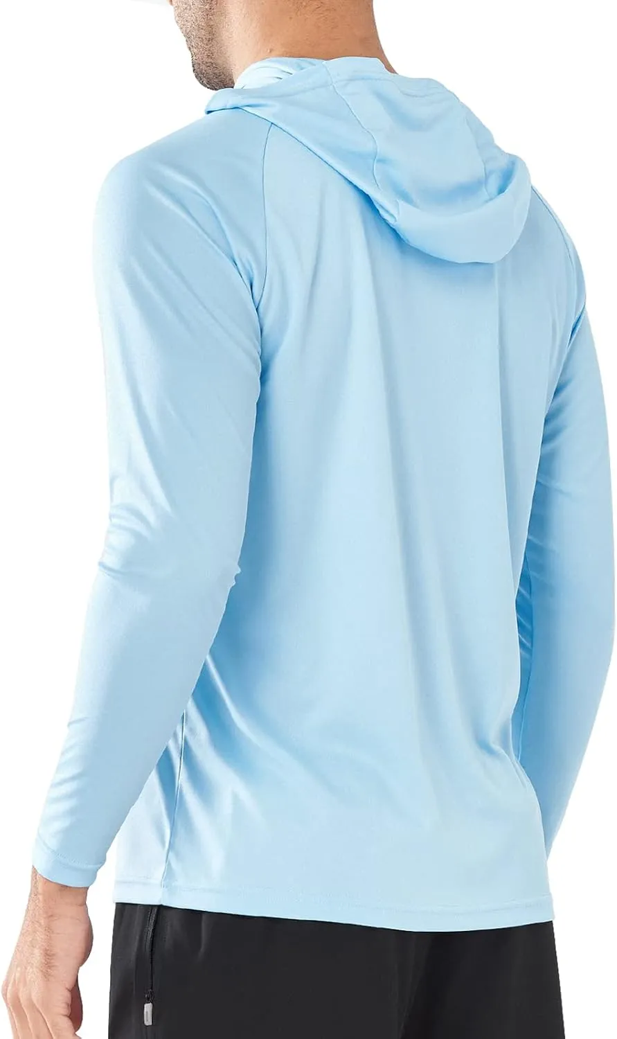 NORTHYARD Men's UPF 50  Hoodie Shirts Long Sleeve Sun Protection Fishing Swim Lightweight UV SPF Running Rash Guard Quick Dry