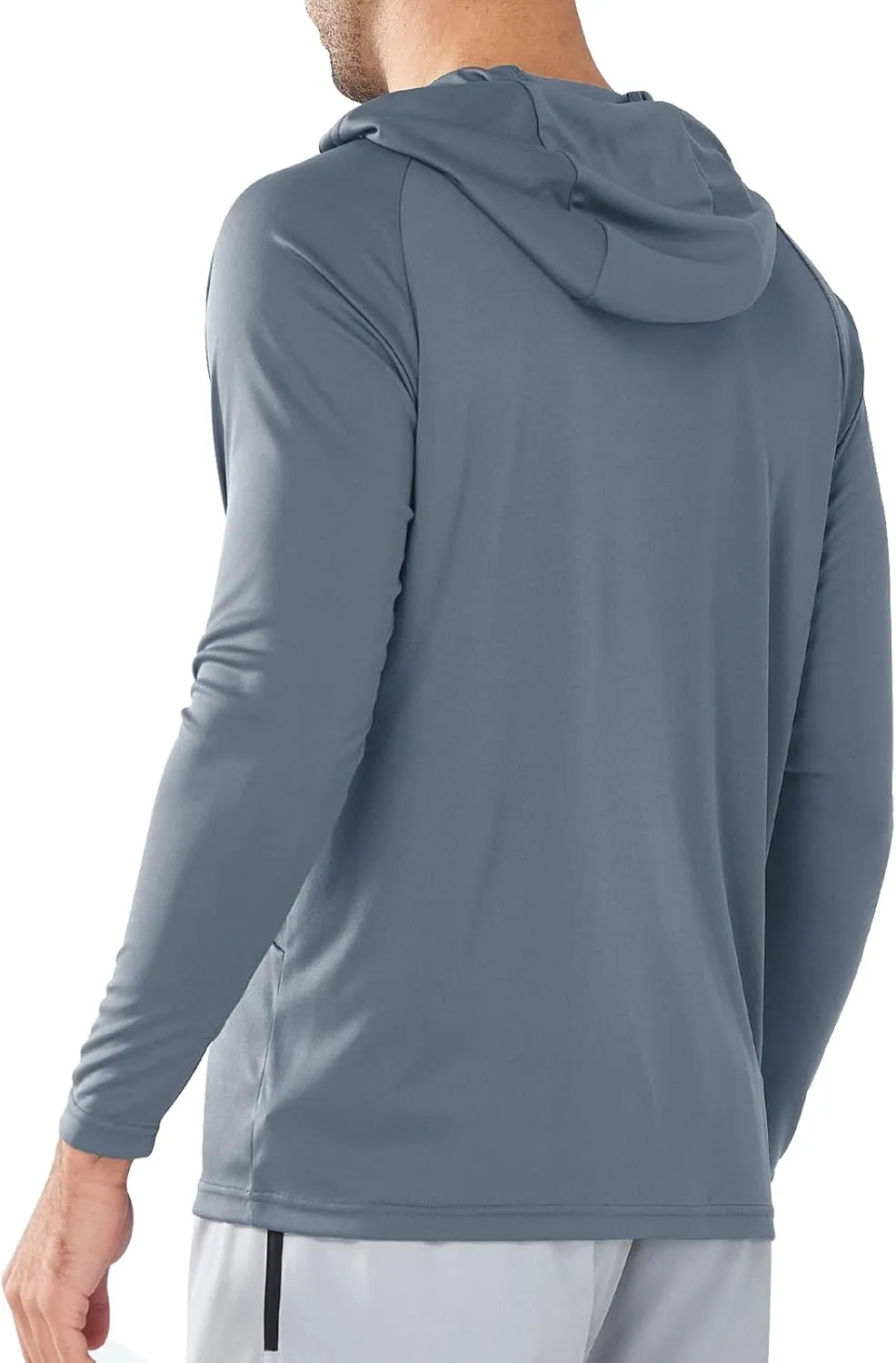 NORTHYARD Men's UPF 50  Hoodie Shirts Long Sleeve Sun Protection Fishing Swim Lightweight UV SPF Running Rash Guard Quick Dry