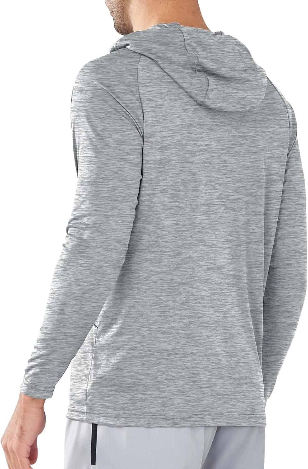 NORTHYARD Men's UPF 50  Hoodie Shirts Long Sleeve Sun Protection Fishing Swim Lightweight UV SPF Running Rash Guard Quick Dry