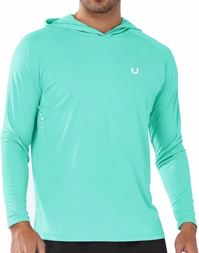 NORTHYARD Men's UPF 50  Hoodie Shirts Long Sleeve Sun Protection Fishing Swim Lightweight UV SPF Running Rash Guard Quick Dry