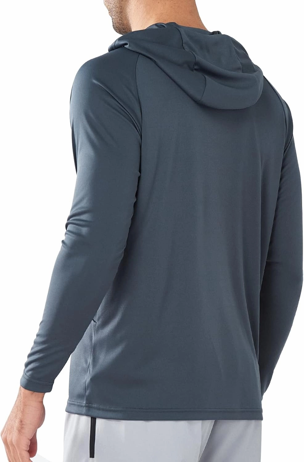 NORTHYARD Men's UPF 50  Hoodie Shirts Long Sleeve Sun Protection Fishing Swim Lightweight UV SPF Running Rash Guard Quick Dry