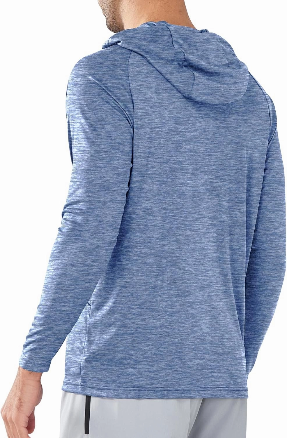 NORTHYARD Men's UPF 50  Hoodie Shirts Long Sleeve Sun Protection Fishing Swim Lightweight UV SPF Running Rash Guard Quick Dry