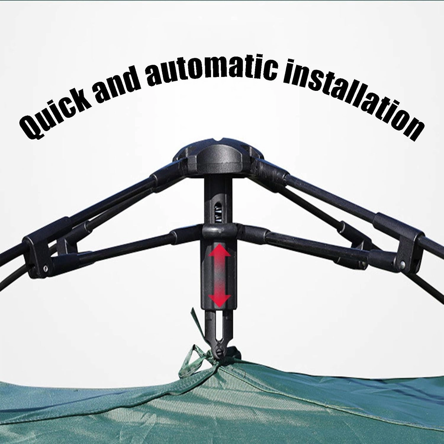 Outdoor Camping and Hiking Tent, Foldable Festival Tent, 3-4 Person Pop Up Tent, for Family, Festival, Backpacking, Backpacking and Mountaineering,