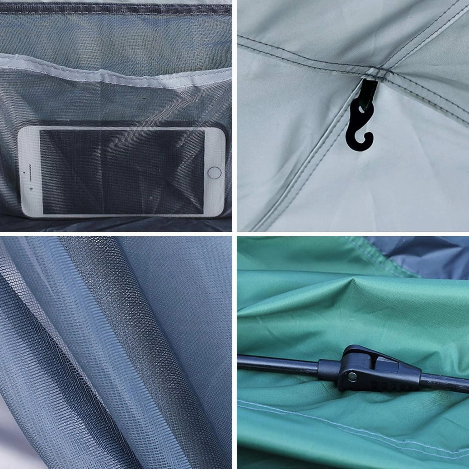 Outdoor Camping and Hiking Tent, Foldable Festival Tent, 3-4 Person Pop Up Tent, for Family, Festival, Backpacking, Backpacking and Mountaineering,