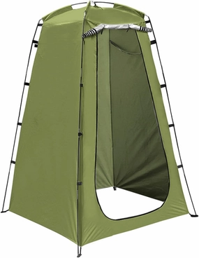 Outdoor Changing and Bathing Tents to Build Mobile Toilets Bathing Locker Rooms Camping Brackets Shower Tents Waterproof and Sun Protection Green