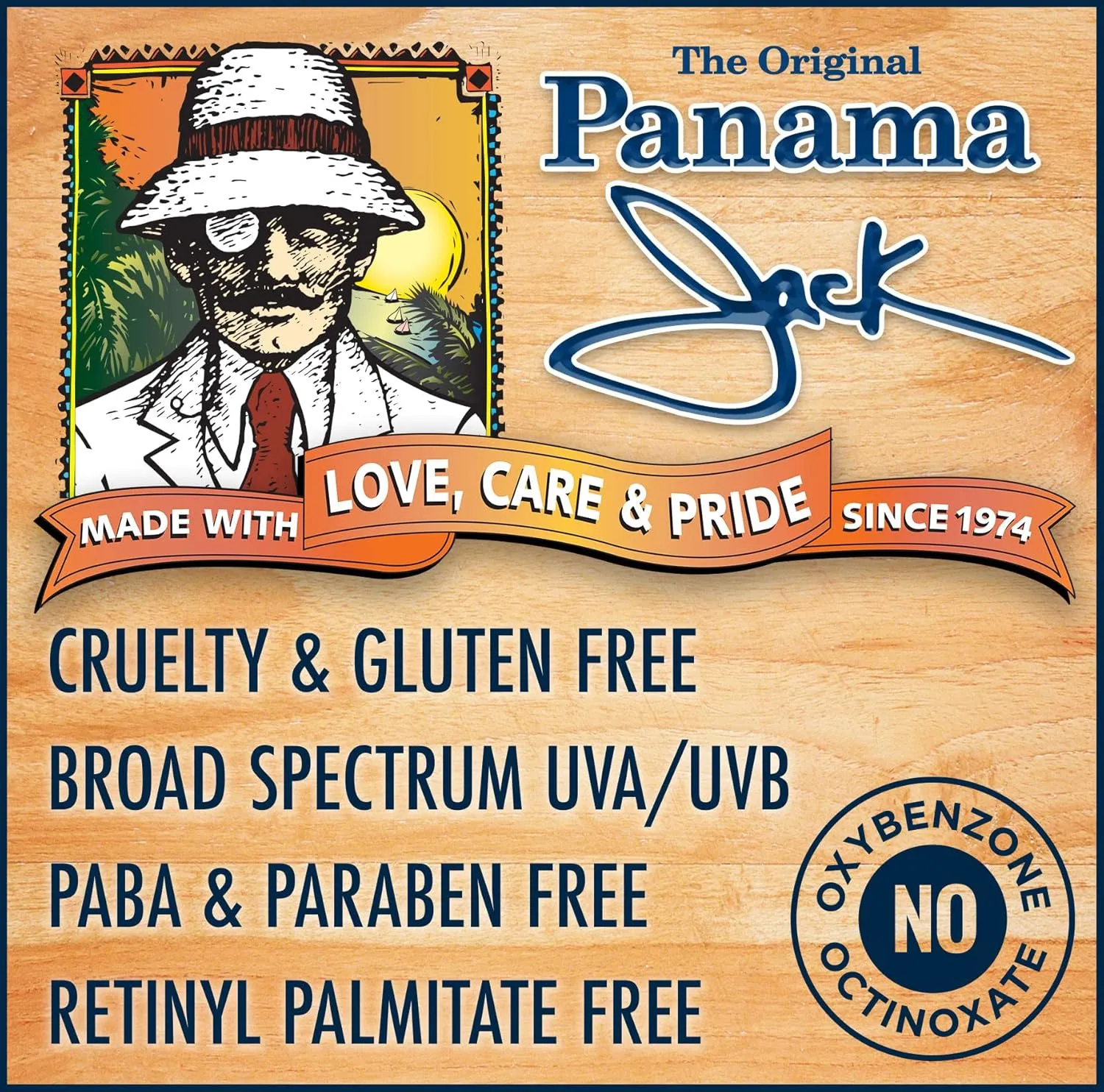 Panama Jack Sport Sunscreen Lotion - SPF 100, Broad Spectrum UVA/UVB Protection, Non-Greasy, PABA, Paraben, Gluten & Cruelty Free, 3 FL OZ (Pack of 6)