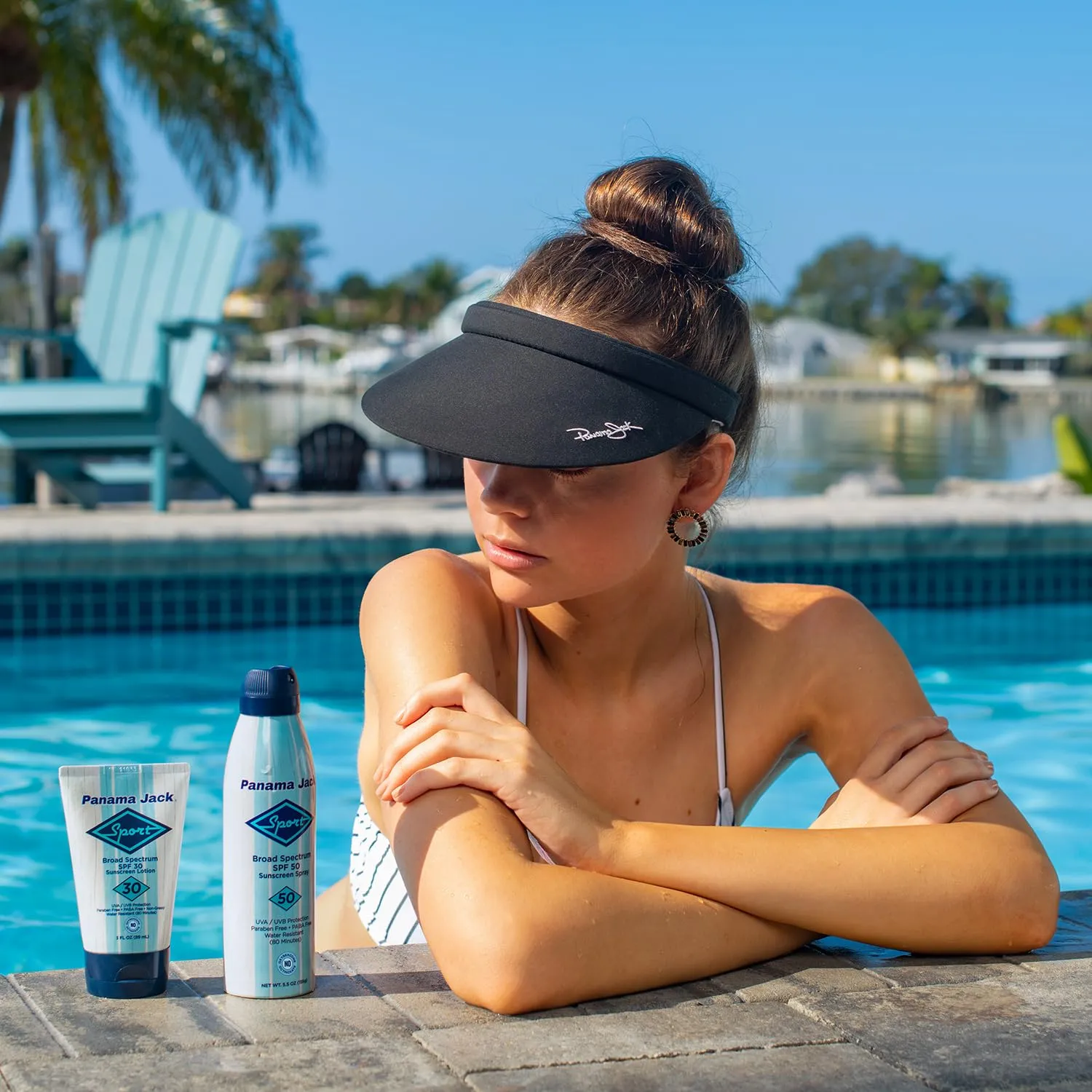 Panama Jack Sport Sunscreen Spray - SPF 50, Broad Spectrum UVA/UVB Protection, PABA, Paraben, Gluten & Cruelty Free, Water Resistant (80 Minutes), 5.5 OZ (Pack of 12)