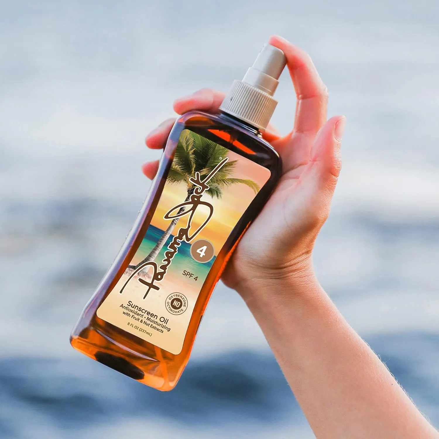 Panama Jack Sunscreen Tanning Oil - SPF 4, PABA, Paraben, Gluten & Cruelty Free, Antioxidant Formula with Exotic Oils and Fruit & Nut Extracts, 8 FL OZ (Pack of 2)