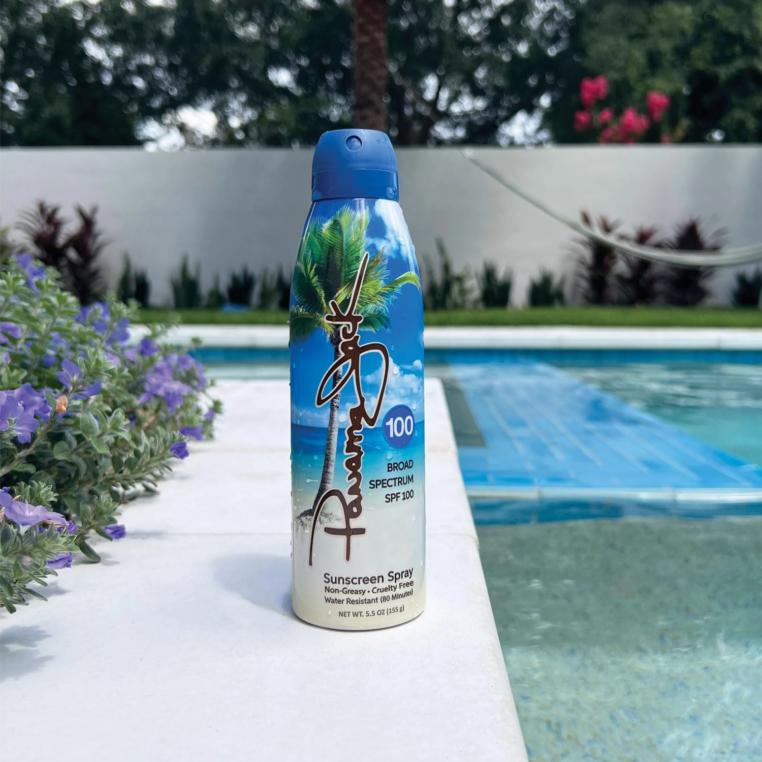 Panama Jack Continuous Spray Sunscreen - SPF 100, Broad Spectrum UVA/UVB Protection, PABA, Paraben, Gluten & Cruelty Free, Water Resistant (80 Minutes), 5.5 OZ (Pack of 1)
