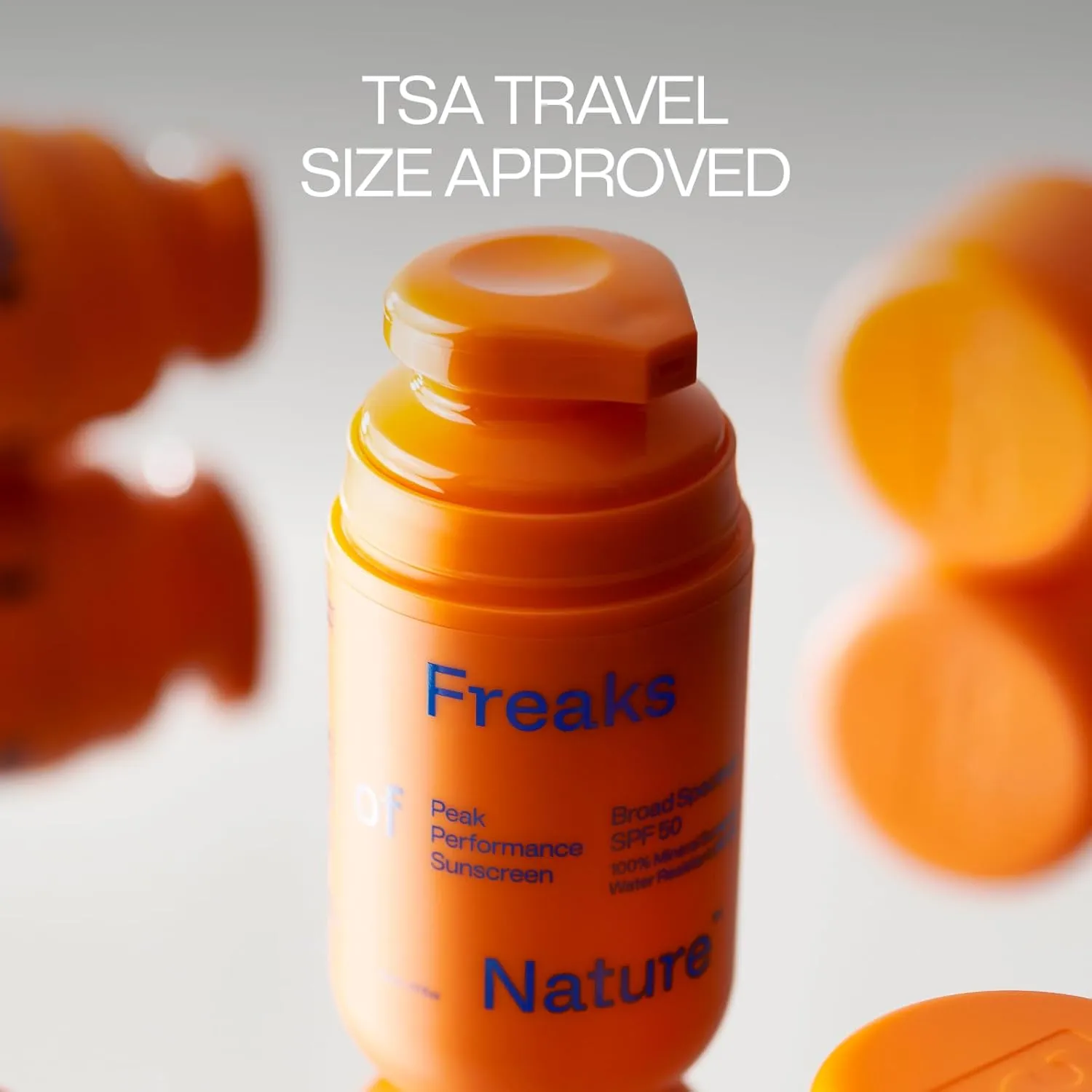 Peak Performance SPF 50 | 100% Mineral Sunscreen | Lightweight, Fast-Absorbing, 80-Min Water-Resistant | Plant-Based, Eco-Friendly, Reef-Safe, Cruelty-Free | All Skin Types| 1.7 oz