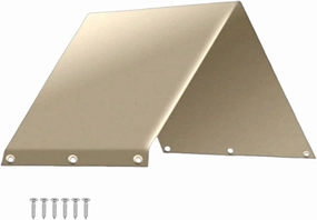 Playground Replacement Canopy, 52“ x 90” Swing Set Replacement Tarp, Kids Playground Roof Canopy Waterproof Snow Proof Tent Cover Replacement Tarp Sunshade (Beige)