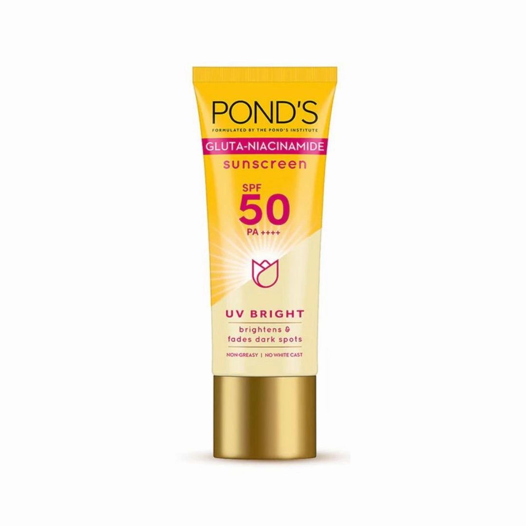 Pond's Gluta-Niacinamide Sunscreen SPF50 PA     UV Bright 50mL