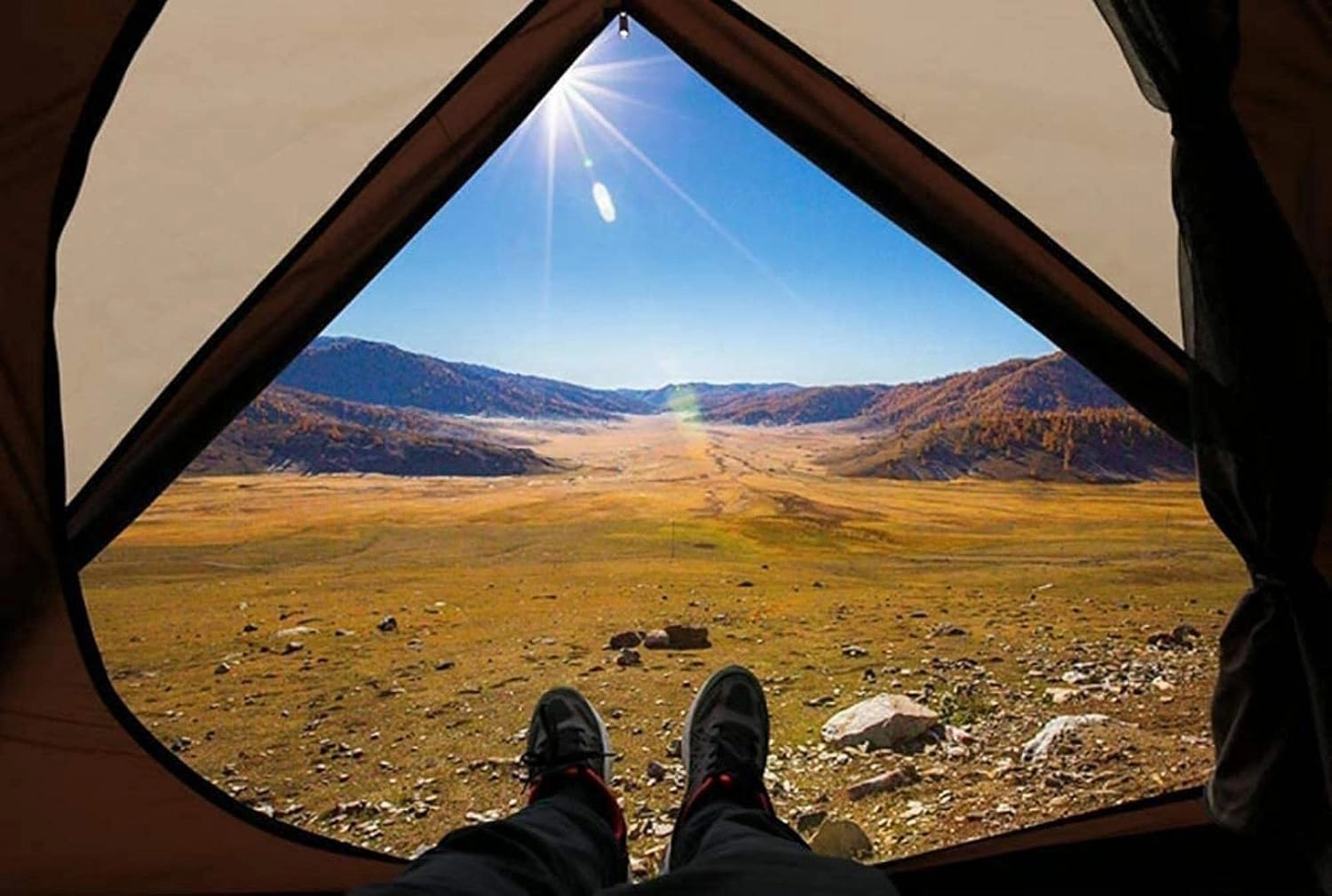 Portable Campitent Automatic Pop-Up Dome Tent for Camping, Waterproof 3-4 Person Instant Tent Easy to Set Up,for Backpacking, Camping, Hiking (C a)