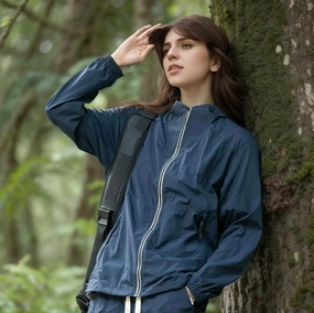Quick Dry Jacket Sun Protection Women Summer Ice Silk Thin Waterproof UPF 50 