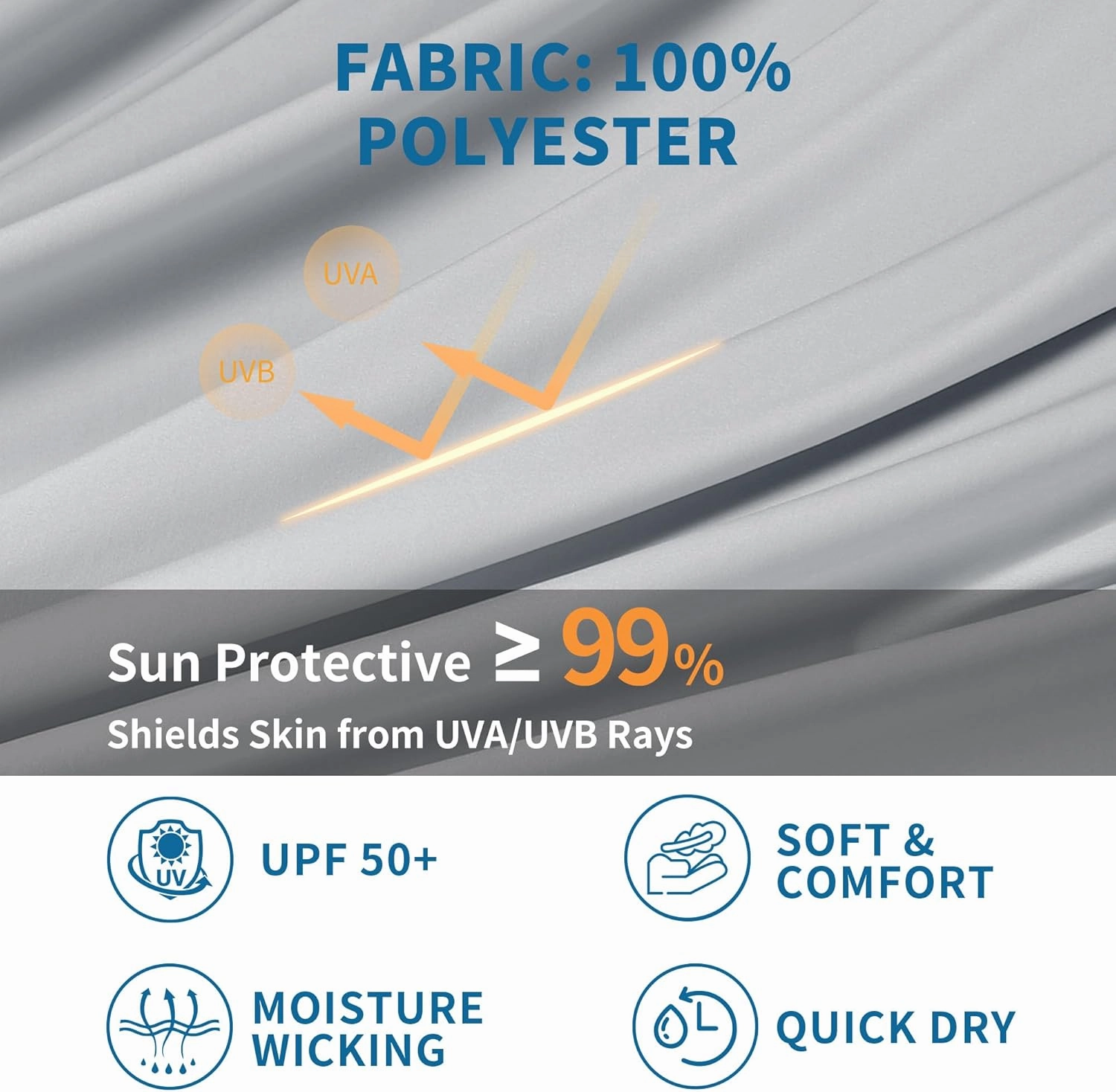 Rash Guard Long Sleeve Shirts for Men - UPF 50  UV Sun Protection SPF Shirts - Quick Dry Rashguard Swim Water Shirts