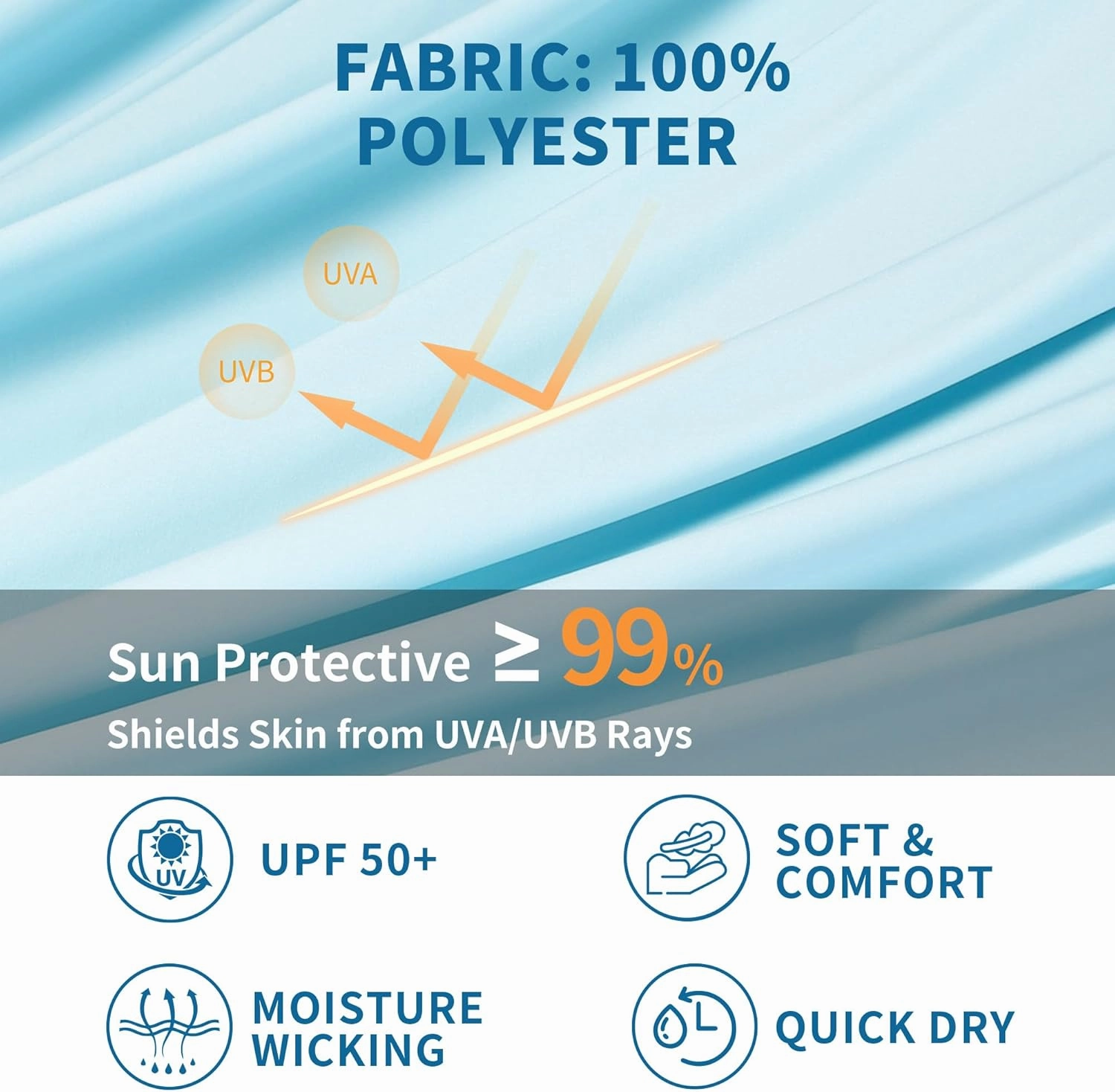 Rash Guard Long Sleeve Shirts for Men - UPF 50  UV Sun Protection SPF Shirts - Quick Dry Rashguard Swim Water Shirts
