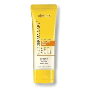 RI Herbal Sun Derma Care Sunscreen SPF 50 PA   , 100 ml| Lightweight and Oil Free - UVA & UVB Protection | All Skin Types | Paraben & Alcohol Free