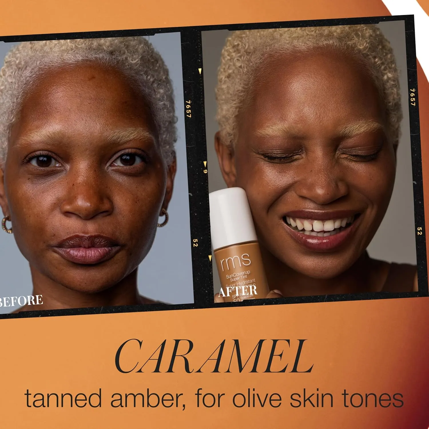 RMS Beauty SunCoverup Super Tint SPF 50 Sunscreen - Lightweight Mineral SPF Tinted Moisturizer, Dewy Finish, Non-Comedogenic & Safe for Sensitive Skin