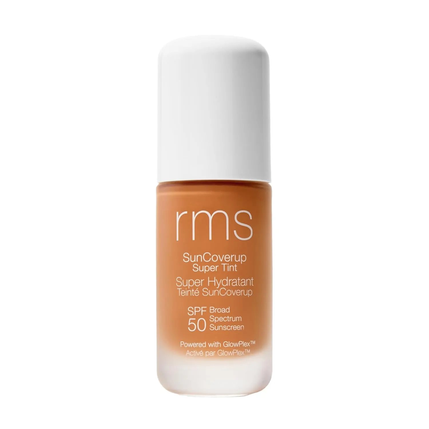 RMS Beauty SunCoverup Super Tint SPF 50 Sunscreen - Lightweight Mineral SPF Tinted Moisturizer, Dewy Finish, Non-Comedogenic & Safe for Sensitive Skin